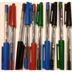 STAEDTLER Stick 430M Ballpoint Pen Medium Mixed Various Colours x 10