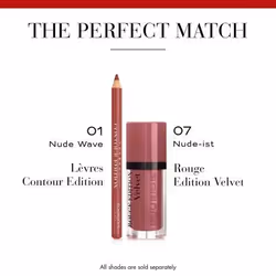 Bourjois Lèvres Contour Edition 1.14 g 01 Nude Wave - Additional view 6