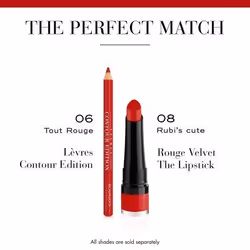 Bourjois Levres Contour Edition 06 Tout Rouge 1.14g - Additional view 6