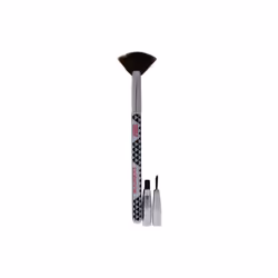 Bourjois Multi-Brush Nail Art Set for Women 3 Pc Set Fan Brush, Shader Brush, Liner Brush