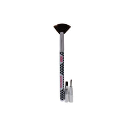 Bourjois Multi-Brush Nail Art Set for Women 3 Pc Set Fan Brush, Shader Brush, Liner Brush