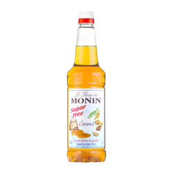 Monin Sugar Free Caramel Coffee Syrup 1 Litre (plastic)