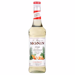 MONIN Orange Triple Sec Curacao Syrup 700 ml