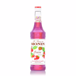 Monin Strawberry/fraise Coffee Syrup 700ml (glass)