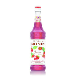 Monin Strawberry/fraise Coffee Syrup 700ml (glass)
