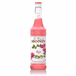 Monin Rose Coffee Syrup 700ml (glass)