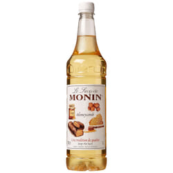 Monin Honeycomb Syrup 1 Litre Bottle - Honeycomb Syrup Flavouring for Cocktails