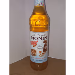 Monin Reduced Sugar Salted Caramel 1ltr