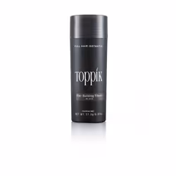 Toppik Hair Building Fibers, Black, 27.5g | Fill In Fine or Thinning Hair | Instantly Thicker, Fuller Looking Hair | 9 Shades ...