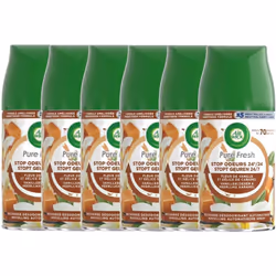 6 x Air Wick Freshmatic Automatic Spray Refill 250ml - Vanilla Flower & Caramel Delight