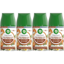 4 x Air Wick Freshmatic Automatic Spray Refill 250ml - Vanilla Flower & Caramel Delight
