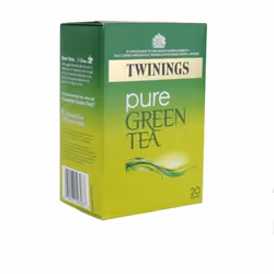 Twinings Pure Green Tea 20 Bags 50g Case of 4