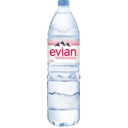 evian 10007771 still water 1500 ml