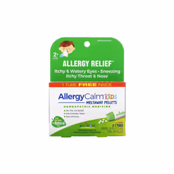 Boiron AllergyCalm Kids 3 Tubes x 80 Pellets - Allergy Relief for Ages 2+