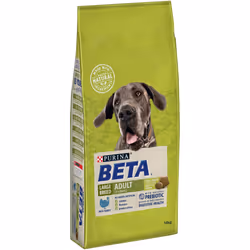 PURINA BETA Adult Large Breed Dry Dog Food with Turkey, 14 kg