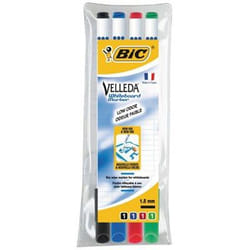BIC 1199001724 marker 4 pc(s) Black, Blue, Green, Red