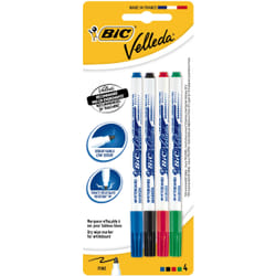 Velleda 3086120027247 felt pen Black, Blue, Green, Red 4 pc(s)