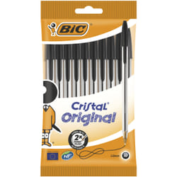 BIC 830864 ballpoint pen Black Stick ballpoint pen Medium 10 pc(s)