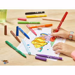 BIC Kids Visacolor XL ECOlutions Colouring Pens 48 Classpack - Additional view 6