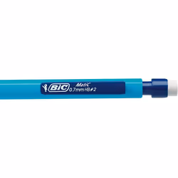BIC Matic Fun 0.7mm Mechanical Pencils - Assorted Colours, Pouch of 10