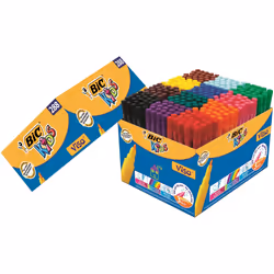 BIC KIDS Visa colouring felt pens are a fantastic way to get young children to fine-tune their art work. with the fine tip gi ...