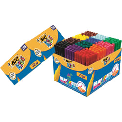 BIC Kids Visa Felt Tip Colouring Pens Assorted Colours Pack of 288