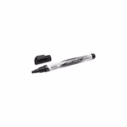 Velleda Liquid Ink Dry Wipe Pocket Markers - Black (Pack of 12)