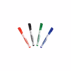 Velleda Liquid Ink Dry Wipe Pocket Markers - Black (Pack of 12) - Additional view 6