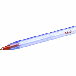 BIC Cristal Soft Ballpoint Pen 0.4 MM Pack of 50 Red