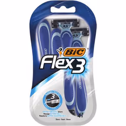 BIC Flex 3, Blue, 4 pc(s)