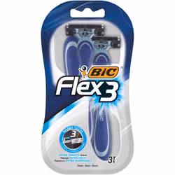 Flex 3 Comfort Disposable Razors - Pack of 3