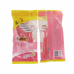 Bic Pure Lady 3 Disposable Shavers 4 +2