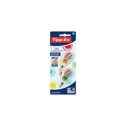 TIPP-Ex Mini Fashion Pocket Mouse Correction Tape Roller 5Â mm x 5Â m, Pack of 2, 4Â Assorted Designs
