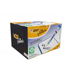 BIC VELLEDA 1701 MARKERS BLACK PK48