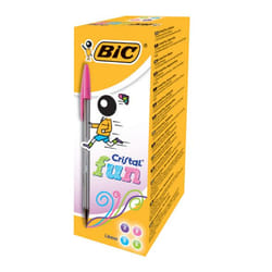 BIC Cristal Fun Violet Stick ballpoint pen 20 pc(s)