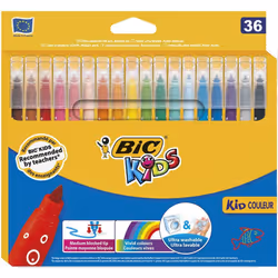 BIC Kids Kid Colour Colouring Pens Etui DE 36