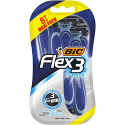 BIC Flex 3 Straight razor Blue