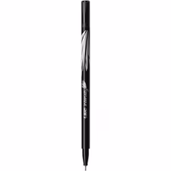 Bic Intensity 0.4 mm Fine Point Writing Felt Tip Pens (Pack of 12) 12 Black - Additional view 5