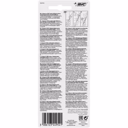BIC 942103 ballpoint pen Black, Blue, Red, Silver Multifunction ballpoint pen Medium 1 pc(s)