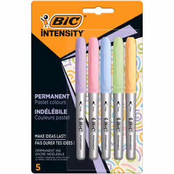 Bic Permanent Markers, 5 each
