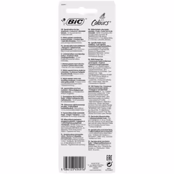 BIC 949898 ballpoint pen Orange, Purple, Violet, Yellow Clip-on retractable ballpoint pen Medium 1 pc(s)