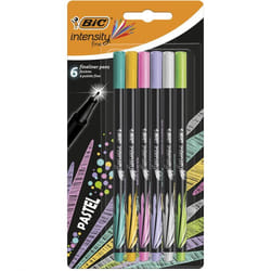 BIC 950445 felt pen Fine Black, Light Green, Lilac, Pink, Violet, Yellow