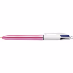 BIC 982875. Product colour: Pink. White. Writing colours: Black. Blue. Green. Red. Type: Multifunction ballpoint pen. Quantit ...