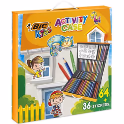 BIC Kids Activity Case Gel pen Graphite pencil Metal box