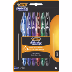 BIC Gel-ocity 6 pc(s)
