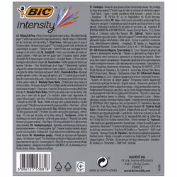 BIC 964893 felt pen Medium Black, Blue, Green, Grey, Light Blue, Light Green, Orange, Pink, Purple, Red 12 pc(s) - Additional view 8
