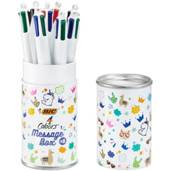 BIC 4 Colours Message Box