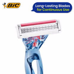 BIC Soleil Sensitive Razor Refills 4 Cartridges Aloe Vera Vitamin E - Additional view 6