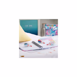Tipp-Ex Correction Tape Set with 5 Mini Pocket Mouse (2 Assorted Decorations and 3 Fantasy Colours) and 3 Micro Tape Twist - Assorted Colours, Pack of