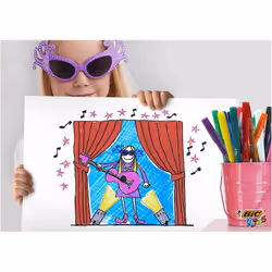 BIC 8878381 marker 120 pc(s) Black, Blue, Brown, Green, Light Blue, Light Green, Orange, Purple, Red - Additional view 5